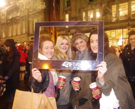 Newcastle Chirstmas Light Switch On