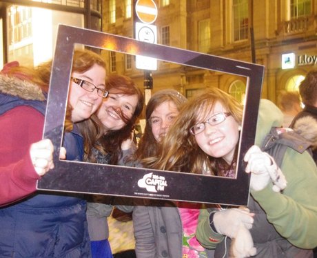 Newcastle Chirstmas Light Switch On