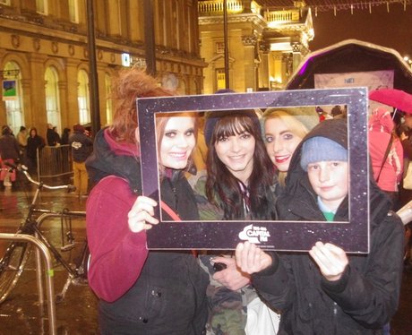 Newcastle Chirstmas Light Switch On