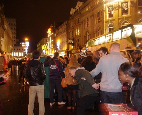 Newcastle Chirstmas Light Switch On