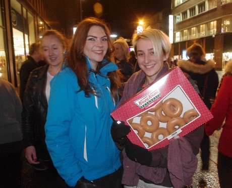Newcastle Chirstmas Light Switch On
