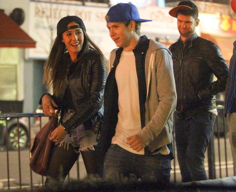 Niall Horan with friend Amy
