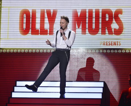 Olly Murs performs on 'The X Factor Live Results