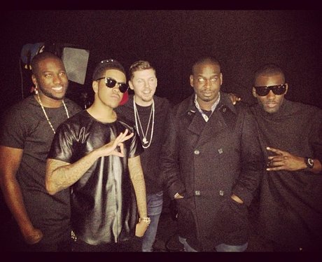 Professor Green with Chipmunk and Wretch 32 and Loick