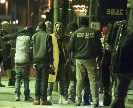 Rihanna and Chris Brown in Berlin