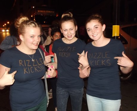 Rizzlekicks Fans at the O2 Academy.