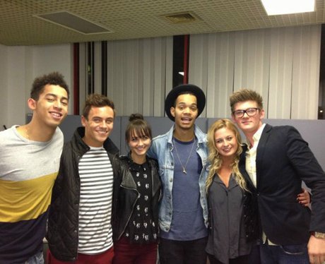 Tom Daley and Rizzle Kicks