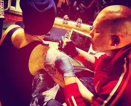 Adam Lambert's new tattoo