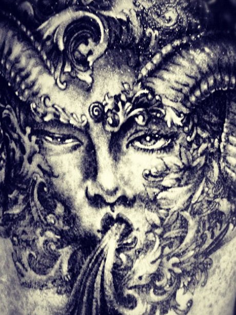Adam Lambert's new tattoo