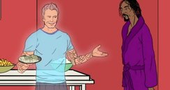 David Beckham In Snoop Dogg's spoof video