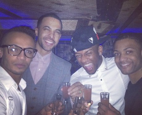 Oritse from JLS celebrates his birthday