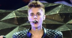Justin Bieber live on stage