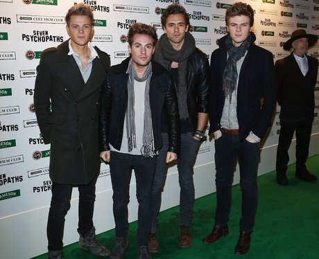 Lawson arrive at the Seven Psychopaths premiere