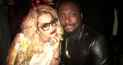 Rita Ora and will.i.am at a Fashion event