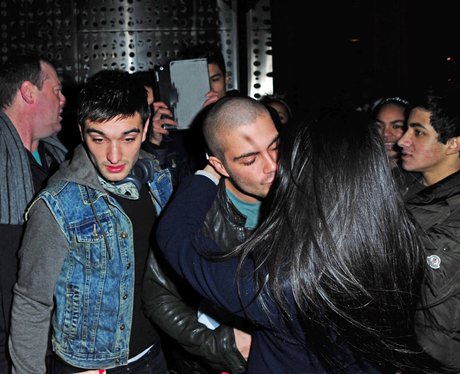 The Wanted mobbed by fans in New York