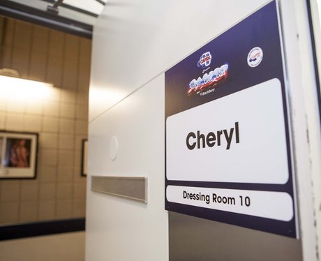 Backstage at the Jingle Bell Ball 2012