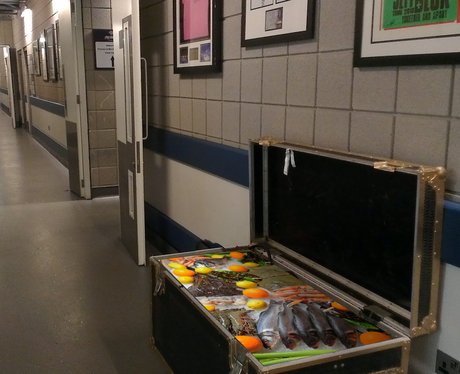 Backstage at the Jingle Bell Ball 2012