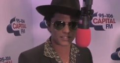 Bruno Mars at the Jingle Bell Ball