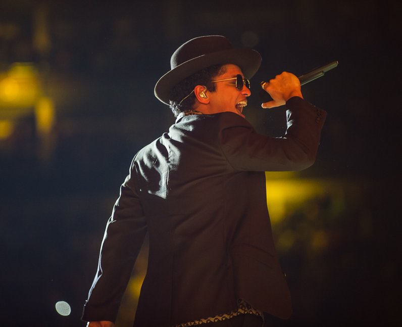 Bruno Mars at the Jingle Bell Ball 2012