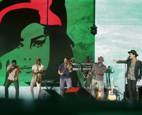 Bruno Mars at the Jingle Bell Ball 2012