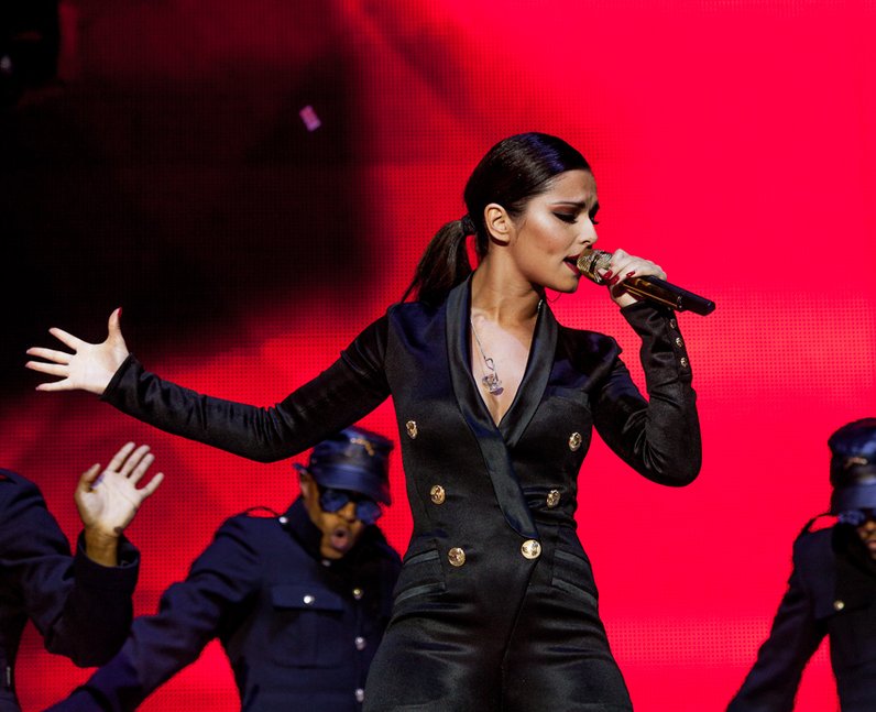 Cheryl Cole at the Jingle Bell Ball 2012
