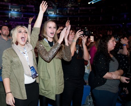 Crowds at the Jingle Bell Ball 2012