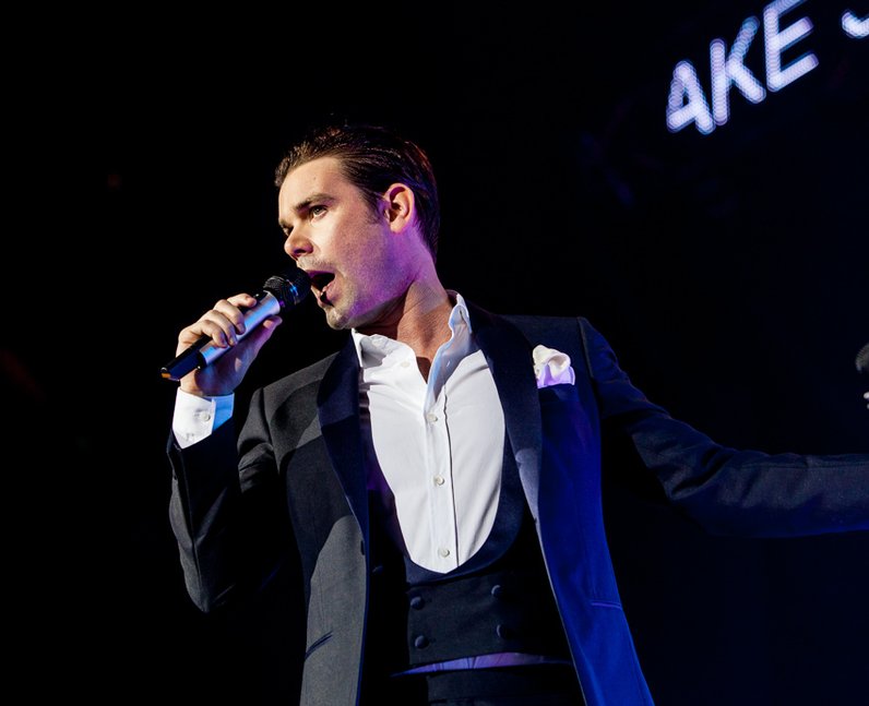 Dave Berry at the Jingle Bell Ball 2012