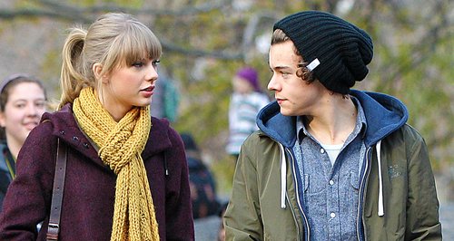 Harry Styles and Taylor Swift at the zoo