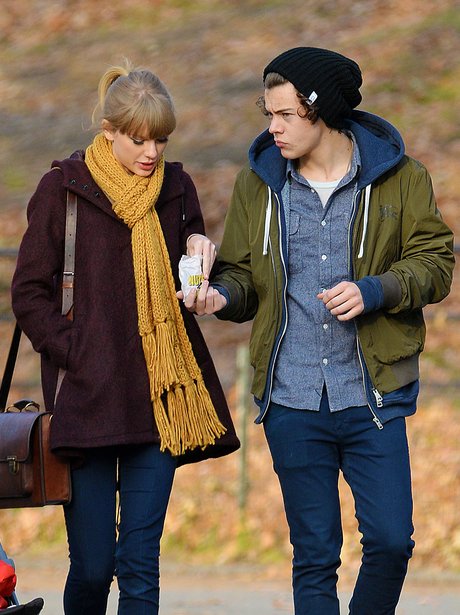 Harry Styles and Taylor Swift at the zoo