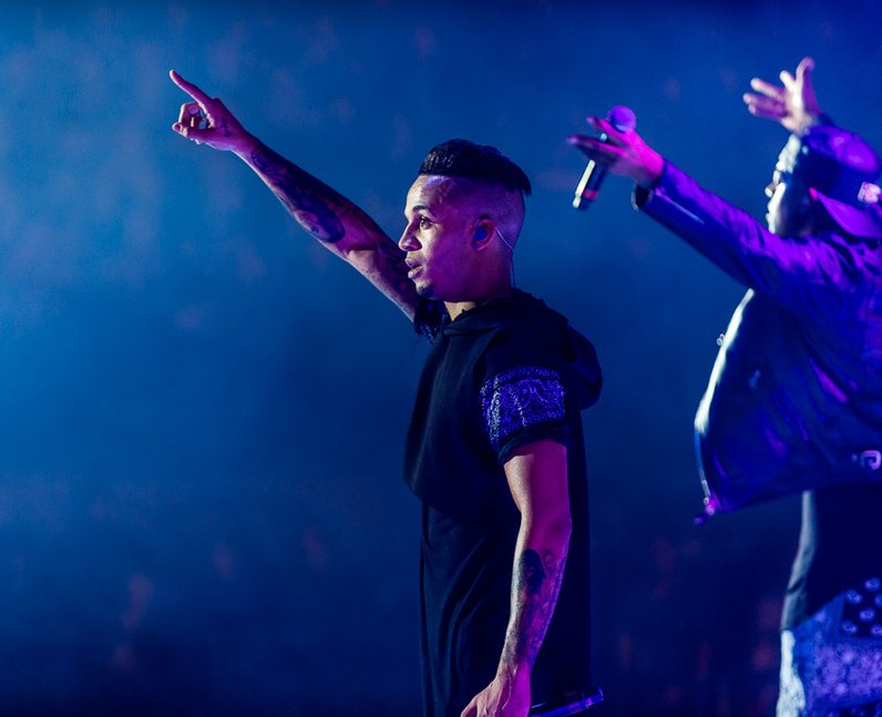 JLS at the Jingle Bell Ball 2012