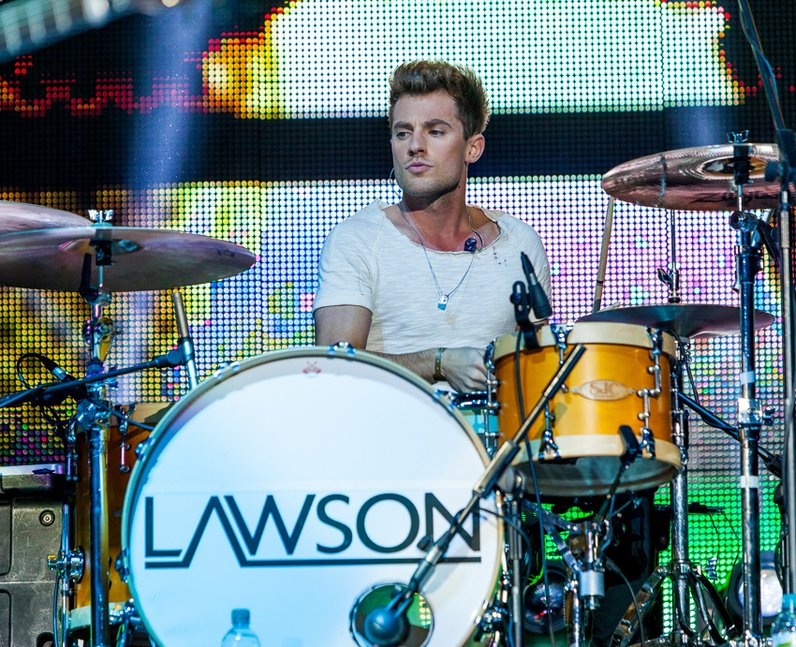Lawson at the Jingle Bell Ball 2012
