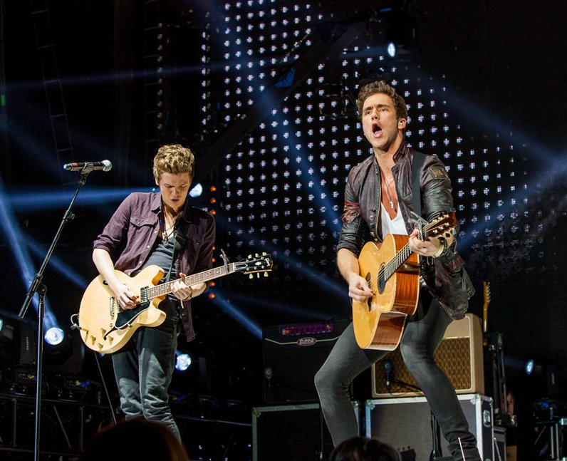 Lawson at the Jingle Bell Ball 2012