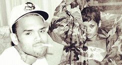 Rihanna and Chris Brown 