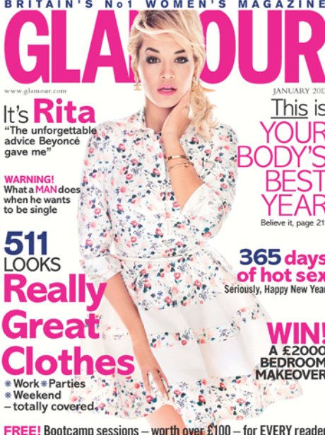 Rita Ora in Glamour Magazine