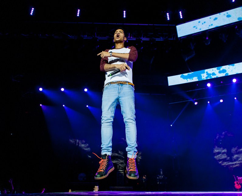 Rizzle Kicks at the Jingle Bell Ball 2012
