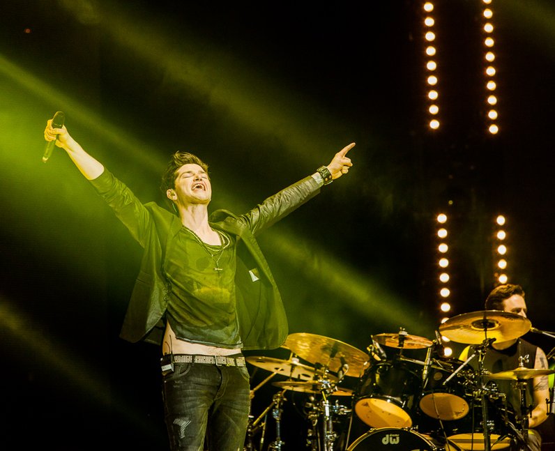 The Script at the Jingle Bell Ball 2012