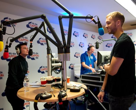 Calvin Harris at the Jingle Bell Ball 2012