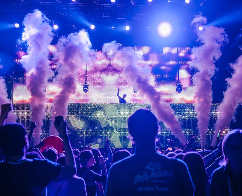 Calvin Harris at the Jingle Bell Ball 2012