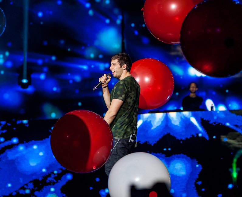 Calvin Harris at the Jingle Bell Ball 2012