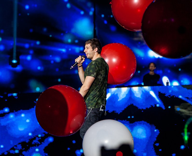 Calvin Harris at the Jingle Bell Ball 2012