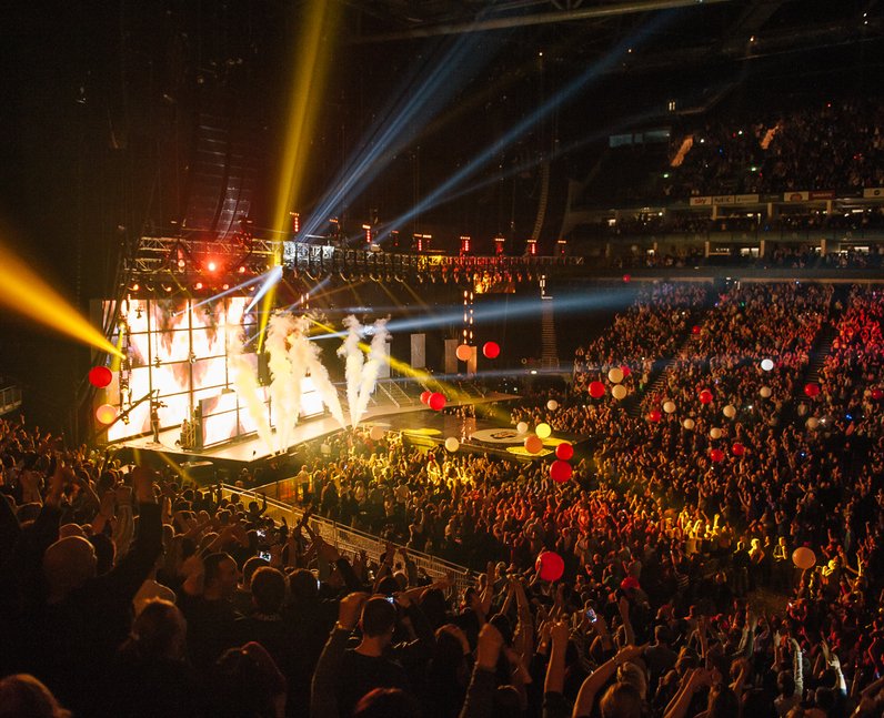 Calvin Harris at the Jingle Bell Ball 2012
