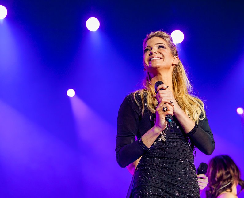 Girls Aloud at the Jingle Bell Ball 2012