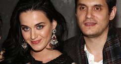 Katy Perry and John Mayer attend 'A Christmas Stor