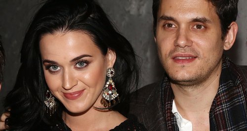 Katy Perry and John Mayer attend 'A Christmas Stor