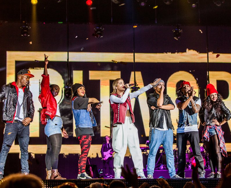 Rita Ora at the Jingle Bell Ball 2012