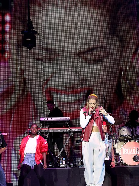 Rita Ora at the Jingle Bell Ball 2012