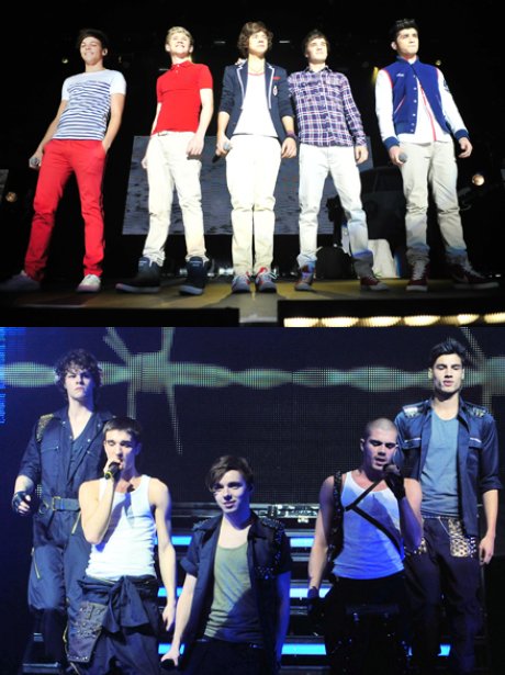 The Wanted and One Direction