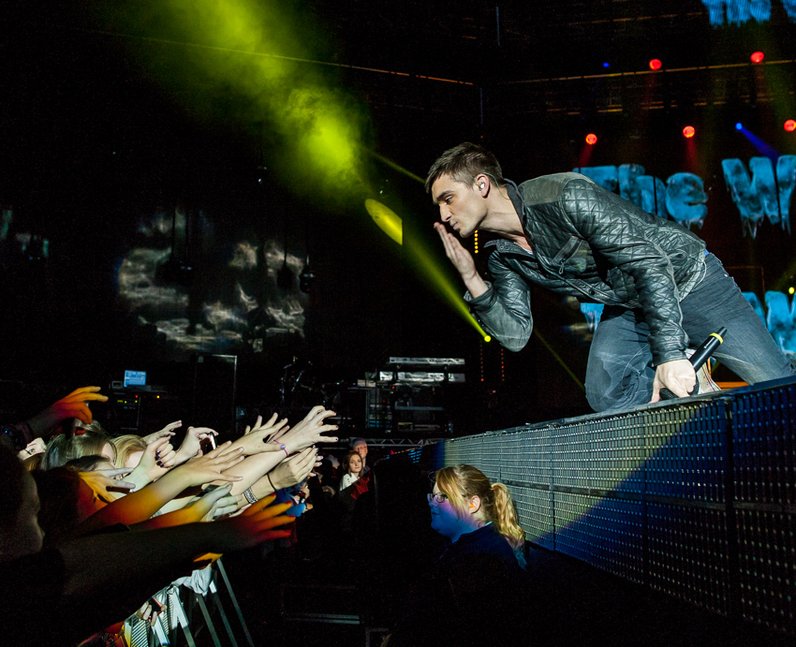 The Wanted at the Jingle Bell Ball 2012