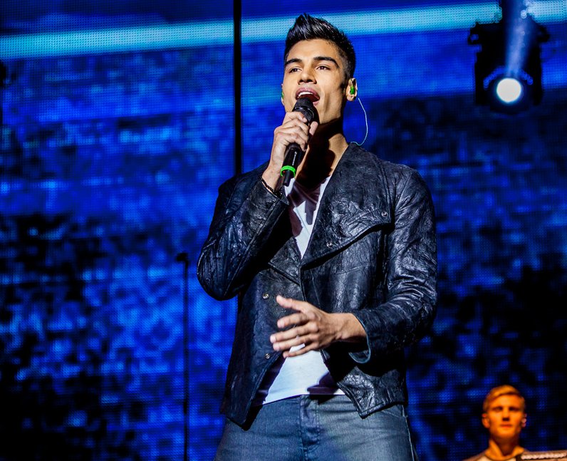 The Wanted at the Jingle Bell Ball 2012