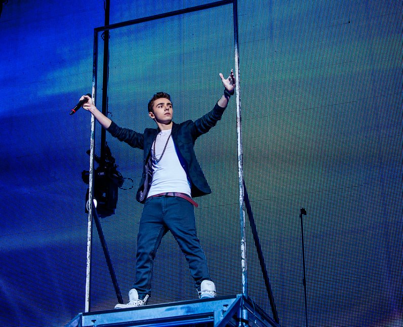 The Wanted at the Jingle Bell Ball 2012